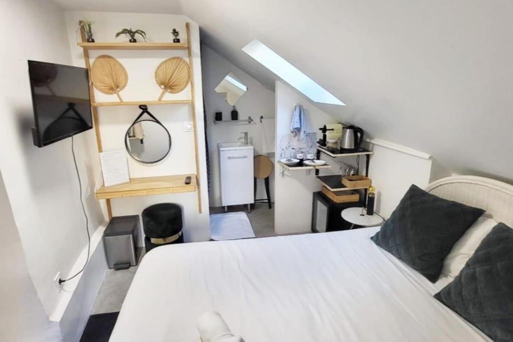 Chambre - Bed & Breakfast - Plage 50M - Residence Saint-Malo Exteriör bild